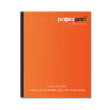 Papergrid Notebook Short Book (19 Cm X 15.5 Cm), Single Line, 152 Pages, Soft Cover Pack Of 6