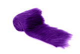 FabricLA Purple Shaggy Plush Faux Fur Strips - Craft Fur for Gnomes, Cosplay, and DIY Projects | 4 X 60