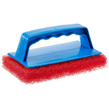 STAR BRITE Scrub Pad with Handle (Medium) (Red) (040130)