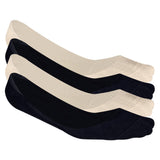 Heelium Women Bamboo No Show | Odour Free & Breathable | 3X Softer Than Cotton Socks | Size (Uk 37), Assorted