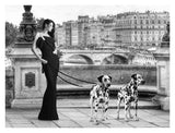 Walking In Paris-Paper Art-34,,X26,,