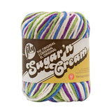 Lily Sugar N Cream The Original Ombre Yarn, 2oz, Gauge 4 Medium, 100% Cotton, Fruit Punch - Machine Wash & Dry