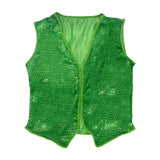 Enakshi ST Patricks Day Vest Shiny Sequin Vest for Performance Dressing up Birthdays|Clothing, Shoes & Accessories | Costumes, R