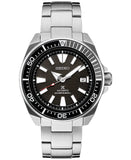 SEIKO SRPF03 Prospex Mens Watch SilverTone 44mm Stainless Steel, Black