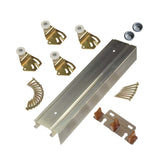 Johnson Hardware 2200F Twin Wheel Sliding Bypass Door Hardware 48