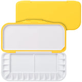 Mr. Pen- Airtight Watercolor Palette with Lid, Yellow, 18 Wells and 2 Mixing Areas, Empty Watercolor Palette, Paint Pallet with