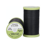 Coats Thread & Zippers Dual Duty Plus Hand Quilting Thread, 325Yard, Black