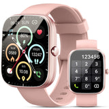 Smart Watch, 1.91 Smartwatch for Women Men(Answer/Make Call), Fitness Tracker with 100+ Sport Modes, IP68 Waterproof, Heart Rat