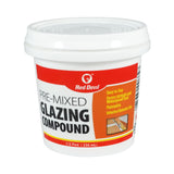 Red Devil 0662 Glazing Compound, 1/2 Pint, White