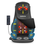 Snailax Shiatsu Neck Back Massager with Heat, Massage Chair Pad with Compression, Full Body Chair Seat Massager for Neck, Back a