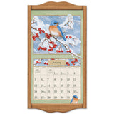 LANG Classic Wall Calendar Frame Oak, Large