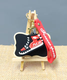 Heeva Creation Cute 3D Shoes Key Chain For Bag/Door KeyRing/Car KeyRing. (1 Piece) (ColorRed).