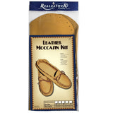 Realeather Crafts Leather Kit, 8/9Size, Scout Moccasin, Brown