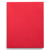 Staples 578484 School Grade 2 Pocket Folder Red 25/Box