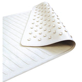 Carex Nonslip Tub Mat Shower Mat and Bathtub Mat, White, 28 x 16