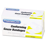 PhysiciansCare by First Aid Only 51017 First Aid Conforming Gauze Bandage Roll, 2inch Width (Box of 2)