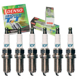6 pc DENSO Iridium TT Spark Plugs compatible with Lexus RX350 3.5L V6 2007-2015
