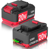 FSKE Premium Replacement for Bauer 20V Battery 1701C-B 1702C-B 1907C-B 2108C-B 2109C-B, 5.0Ah Compatible with Bauer Battery Powe