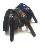 Generic Jeans Belts Combo 3Pcs Black Brown Blue