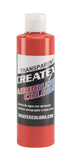 Createx Colors Paint for Airbrush, 8 oz, Transparent Sunset Red