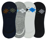 Me Stores MenS Solid Socks Loafer Socks With Silicon Anti Skit Support (Pack Of 4 Pair)