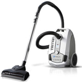 Prolux Tritan Bagged Canister Vacuum Cleaner with Sealed HEPA Filtration, 5-Speed Motor, Best Rated Canister for Pet Hair and Ho