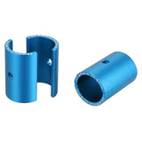 X AUTOHAUX 2 Pair Bike Handlebar Shim 25.4 to 31.8mm Shim Bicycle Handlebar Stem Shim Adapter Size Reducer Sleeve Spacers Clamp