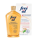 Massage Body Oil for Pregnant Woman - Maternity Skincare Oil, Skin Elasticity Increase by 35% - Prevents Stretch Marks, Safe to