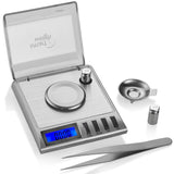 Smart Weigh GEM20-20g x 0.001 Grams, High Precision Digital Milligram Jewelry Scale, Reloading, Jewelry and Gems Scale, Calibrat
