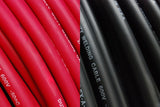 TEMCo WC0304-1000' (500' Blk, 500' Red) 3/0 Gauge AWG Welding Lead & Car Battery Cable Copper Wire Black + RED | Made in USA