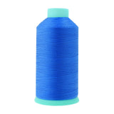 Mandala Crafts Size 46 210D T45 Bonded Nylon Thread - Sky Blue 2843 YDs Tex 45 Heavy Duty Sewing Threads for Leather, Jeans, Wea