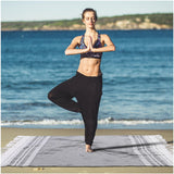 Genovega Extra Large Yoga Blanket Throw Blanket Car Camping Gear Meditation Supplies Mat Cover Falsa Equipment Workout Accessori