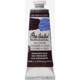 Grumbacher PreTested Oil Paint, 37ml/1.25 Ounce, Permanent Blue (Ultramarine) (P160G)