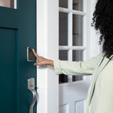 Yale Security 2 Touch Deadbolt Lock, Satin Nickel Biometric Fingerprint Entry Door Lock with Digital Keypad for Code Entry (No Wi-Fi), YRD420-F-BLE-619