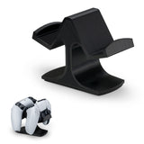 BRAINWAVZ Dual Game Controller Holder Desktop Stand - for PS5, Xbox Series X, One, PS4, Switch, PC, Gamepads & More UGDS06, Blac