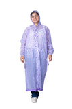 VarshaRaincoat For Women Waterproof Pvc With Attached Hood And Waist Belt,Buy Portable Pvc 100% Waterproof Longcoat For Women R