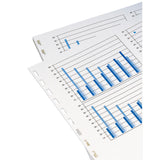 GBC CombBind Prepunched Paper, Binding, 8.5 x 11 Inches, White, 500 Sheets per Pack (2020046)