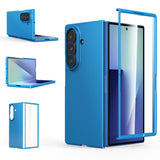 Foluu Slim Fit Case for Samsung Galaxy Z Fold 7, with Front Built-in Screen Protector, Ultra Thin Matte PC Protective Cover for