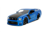 Jada Toys Big Time Muscle 1:24 2006 Ford Mustang GT DieCast Car (Candy Blue)