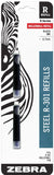 Zebra RRefill 2 Pack, Blue (87712)
