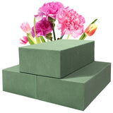 Ortarco 3 Pack Floral Foam Blocks (5.5 x 3.1 x 1.7) Wet and Dry Flower Foam for Flower Arrangements Supplies, Flower Foam Blocks