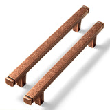 Goo-Ki 6 Pack 5 in (128mm) Hole Center Cabinet Pulls Antique Copper Zinc Alloy Kitchen Drawer Pulls Drawer Handles 6-3/4 Inch Le