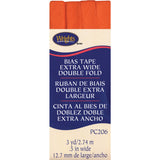Wright Products Wrights Double Fold Bias Tape 1/2 X3yd, Orange Peel