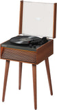 Crosley CR6237A-NA Dean 3-Speed Bluetooth in/Out Vinyl Record Player Turntable with Built-in Speakers, LED Lights and Detachable