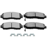 SCITOO Ceramic Brake Pads, 4pcs Front Brakes, Fit: Acura RDX (07-12), Honda (Accord, Crosstour, CR-V, Odyssey)