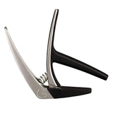 G7th Nashville Guitar Capo - 6 Steel String Silver - 55mm Lightweight, Fast Action Spring Capo For Acoustic or Electric Steel St