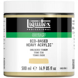 Liquitex Bio-Based Heavy Acrylic, 500ml (16.9-oz), Unbleached Titanium