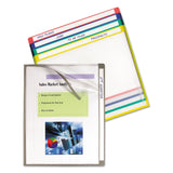 CLine 62160 WriteOn Project Folders, Letter, Assorted Colors, 25/BX