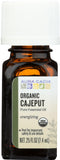 Aura Cacia Organic Pure Essential Oil Cajeput, 0.25 Oz