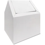 Hospeco 2201 9 Width x 103/4 Height x 9 Depth, White Color, CSwing Napkin Receptacle